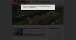 Desktop Screenshot of cannatellibuilders.com